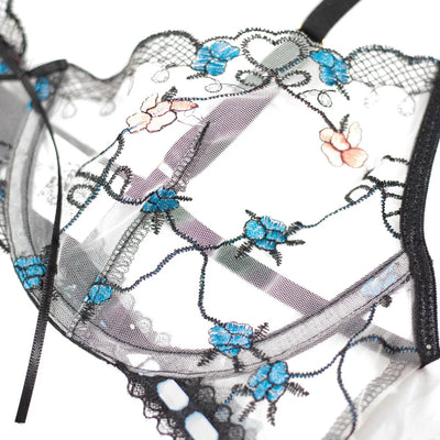 Madeleine - Chic Three Piece Lacework Lingerie