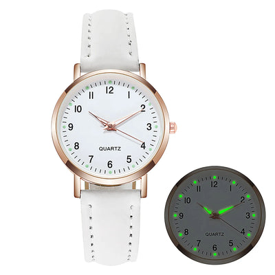 Natalie | Fashion watch with glow-in-dark dial