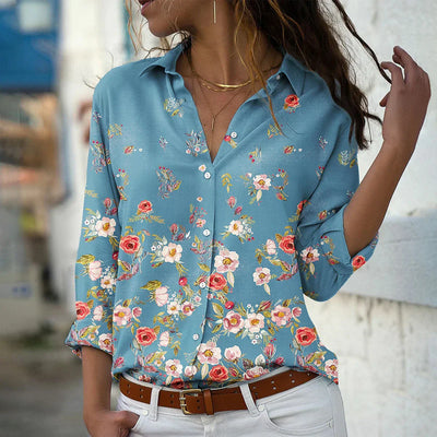 ZEYNA I STYLISH PRINTED BLOUSE