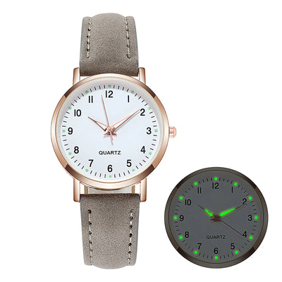 Natalie | Fashion watch with glow-in-dark dial