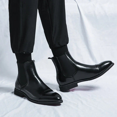 Oliver | Authentic Leather Chelsea Boots