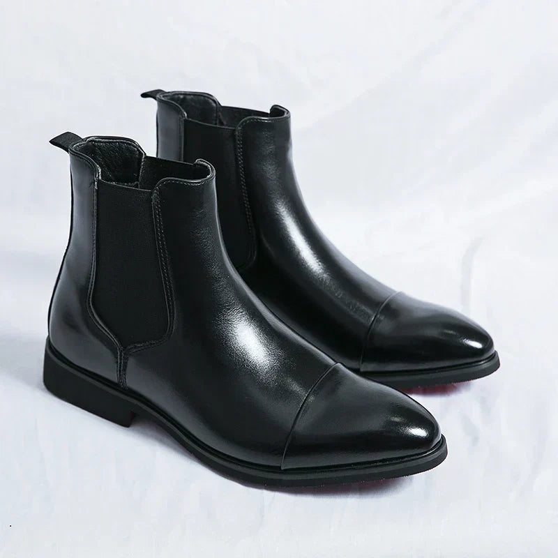 Oliver | Authentic Leather Chelsea Boots