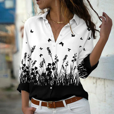 ZEYNA I STYLISH PRINTED BLOUSE