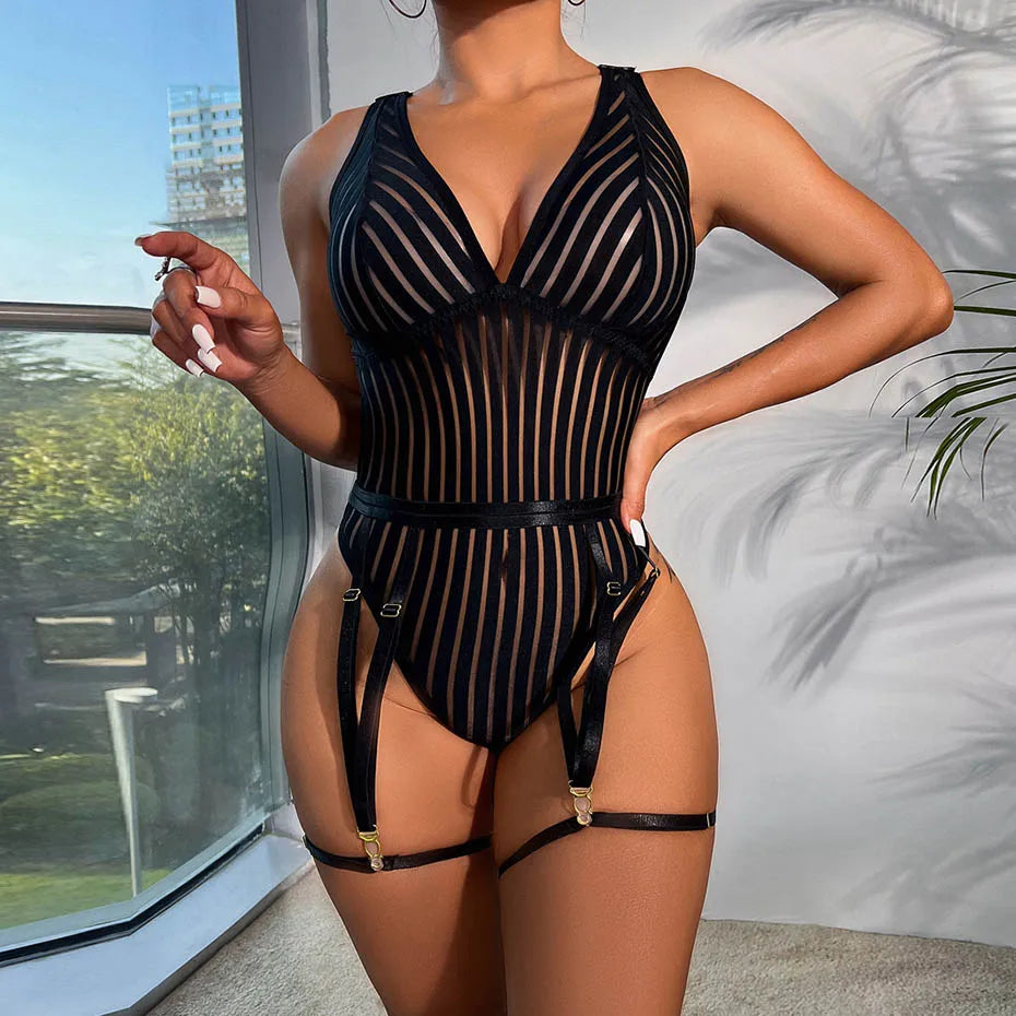 Livia Comfortable Mesh Bodysuit