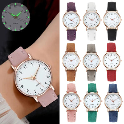 Natalie | Fashion watch with glow-in-dark dial