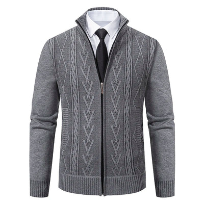 VALTREO™ Warm Men’s Cashmere Knit Jacket