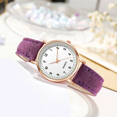 Natalie | Fashion watch with glow-in-dark dial