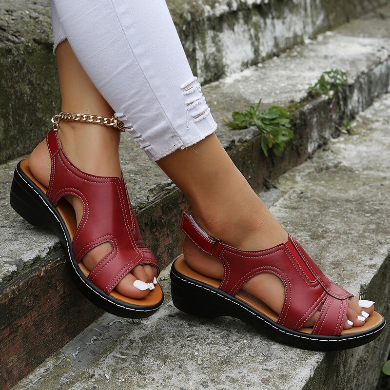 Avoralis™| Marjan Leather Sandals
