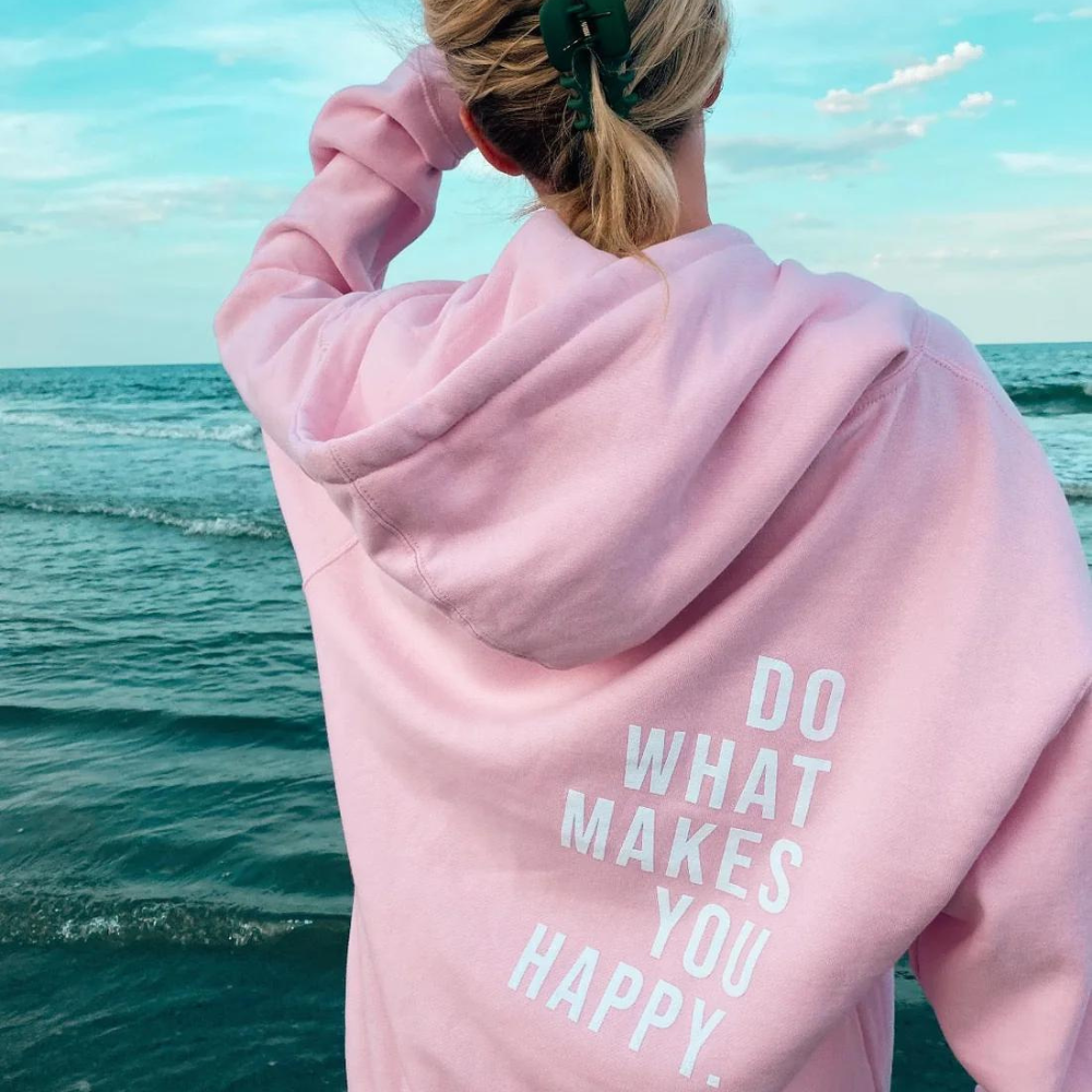 Tyra™ | Women’s Light Pink Oversized Hoodie