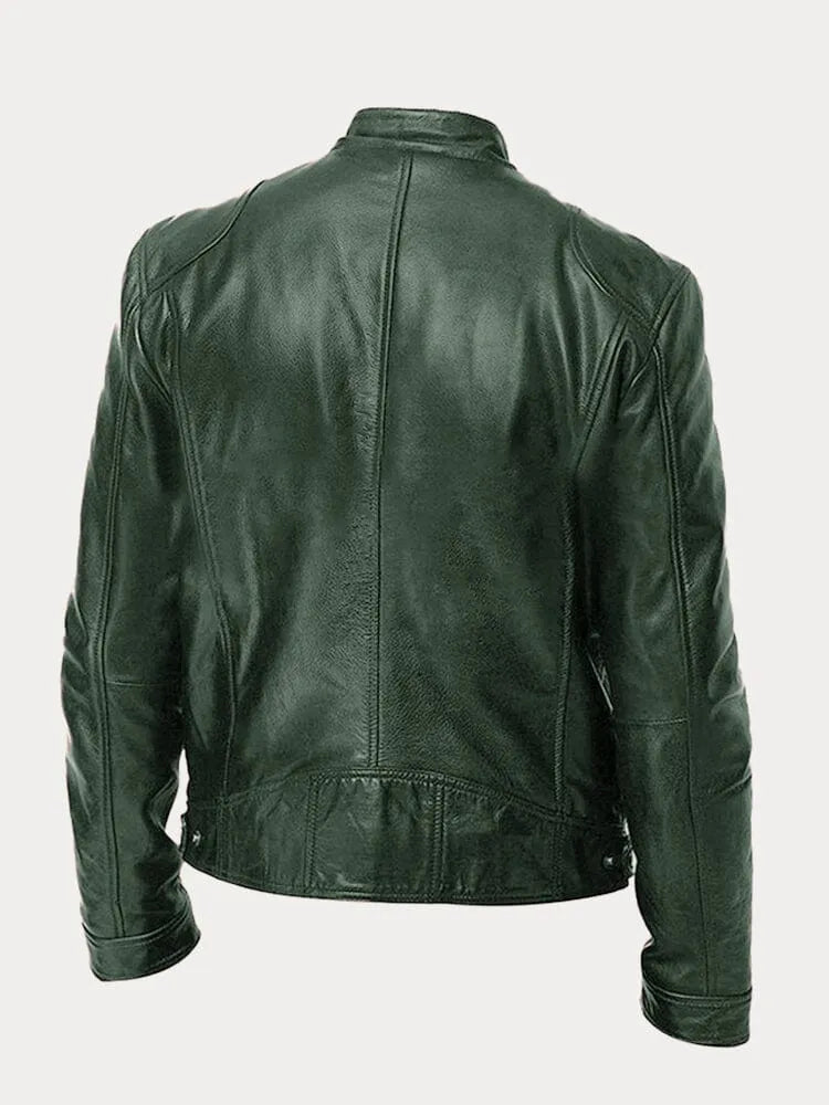 MIKE II | CASUAL LEATHER JACKET