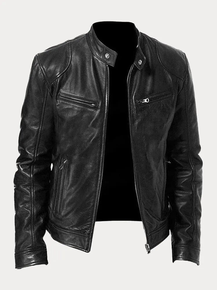 MIKE II | CASUAL LEATHER JACKET