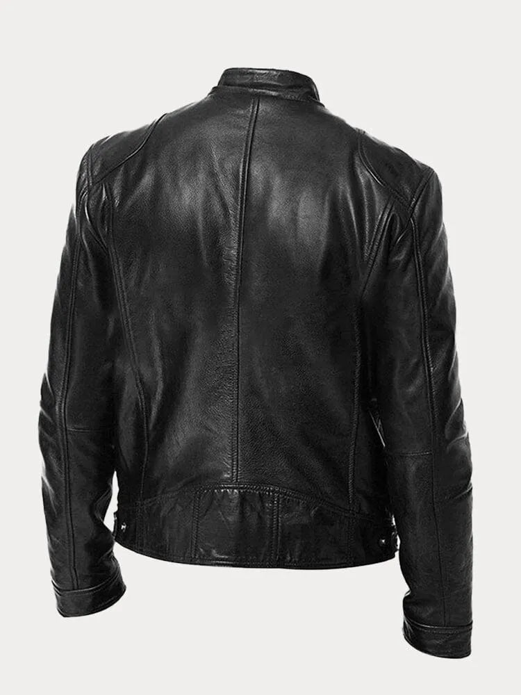 MIKE II | CASUAL LEATHER JACKET