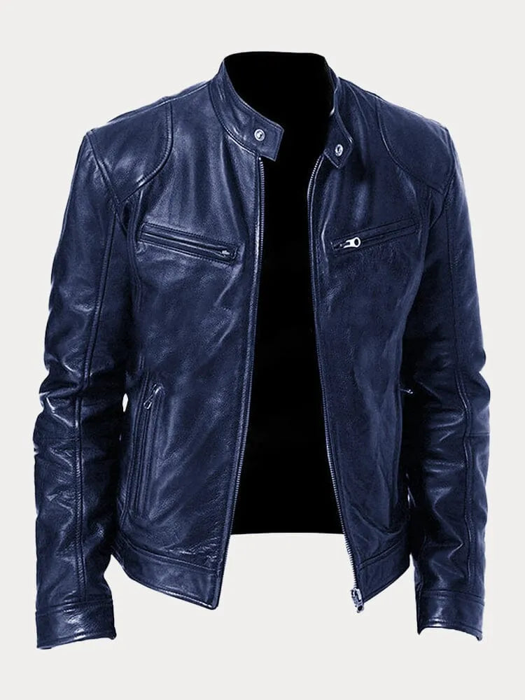 MIKE II | CASUAL LEATHER JACKET