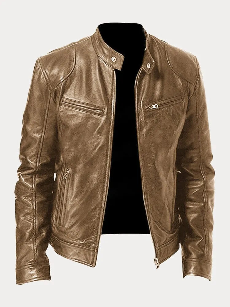 MIKE II | CASUAL LEATHER JACKET