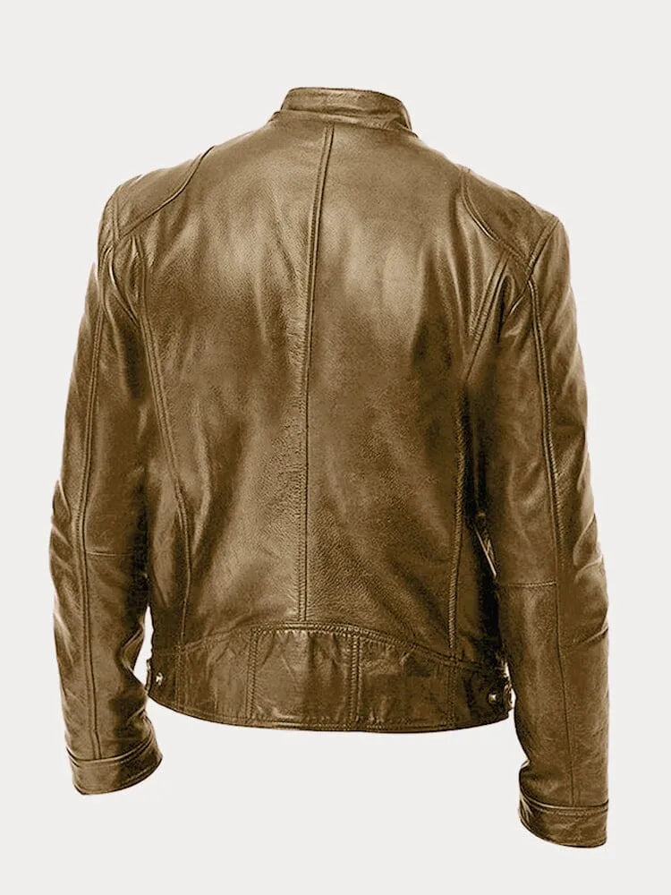 MIKE II | CASUAL LEATHER JACKET