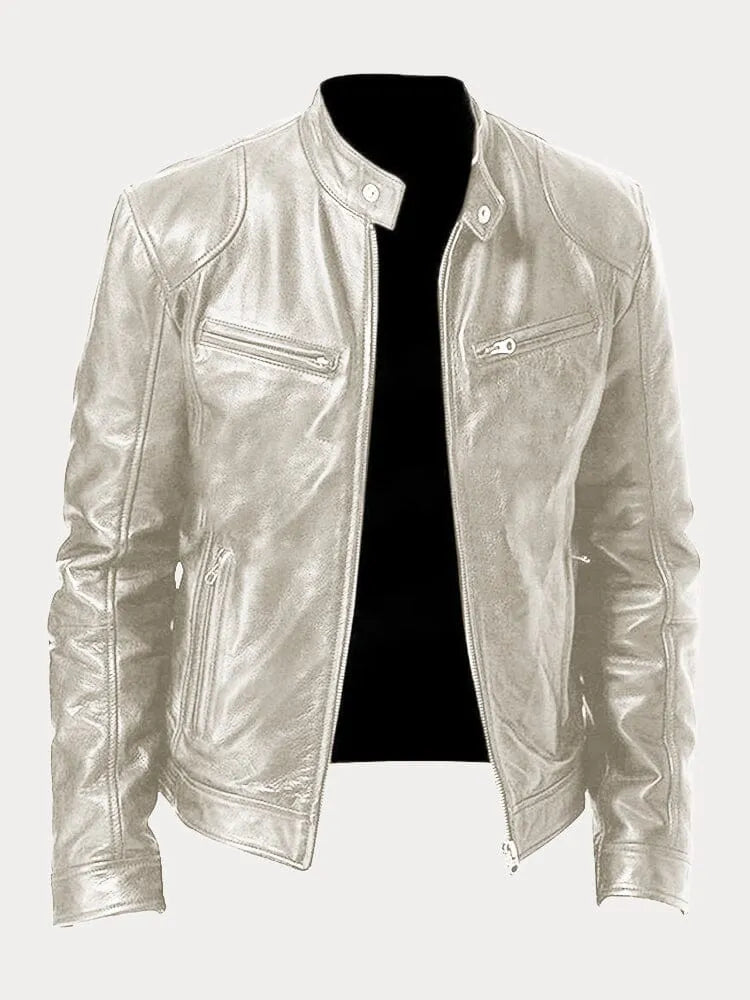 MIKE II | CASUAL LEATHER JACKET