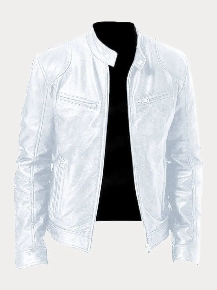MIKE II | CASUAL LEATHER JACKET