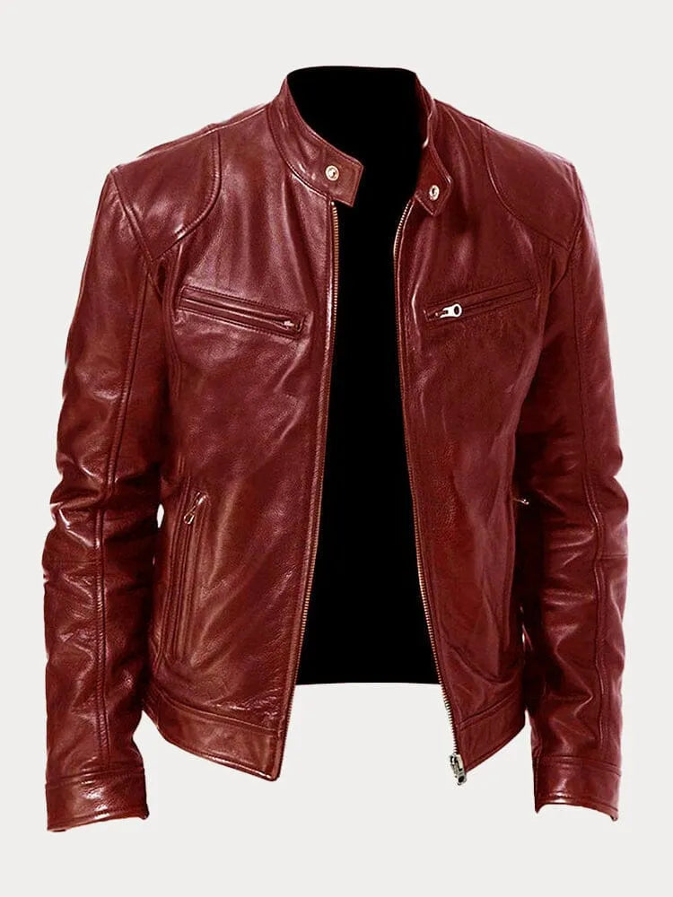 MIKE II | CASUAL LEATHER JACKET