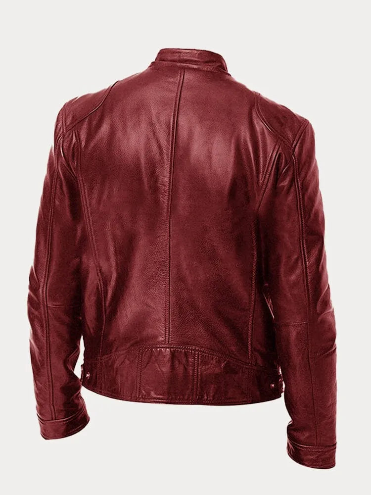 MIKE II | CASUAL LEATHER JACKET