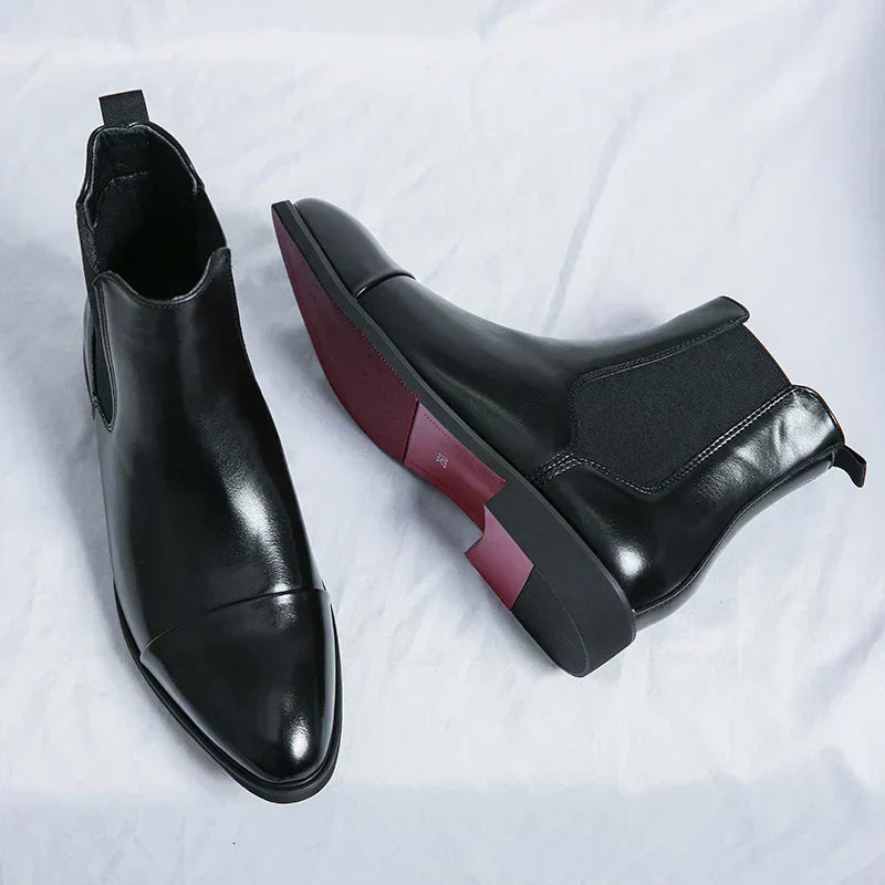 Oliver | Authentic Leather Chelsea Boots