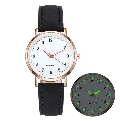 Natalie | Fashion watch with glow-in-dark dial