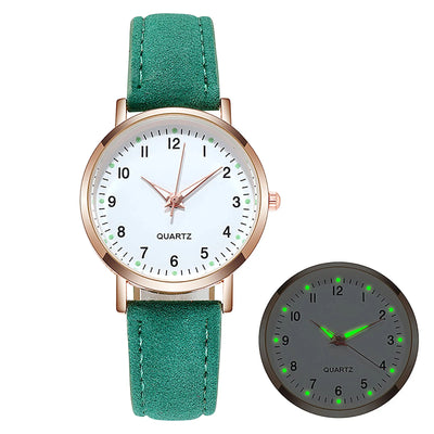 Natalie | Fashion watch with glow-in-dark dial