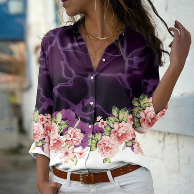 ZEYNA I STYLISH PRINTED BLOUSE