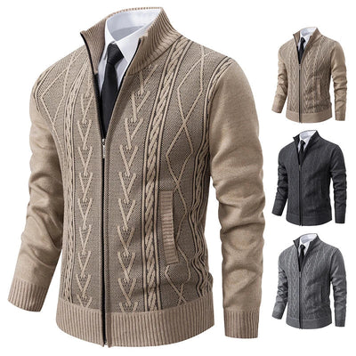 VALTREO™ Warm Men’s Cashmere Knit Jacket