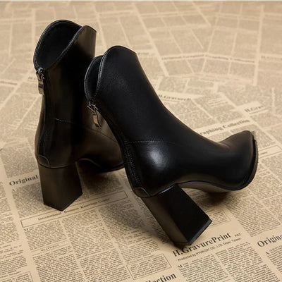 Elodie - Chrome Tip Boot