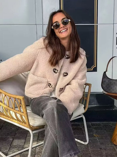 Felix Teddy Jacket | Cozy, Stylish, Warm