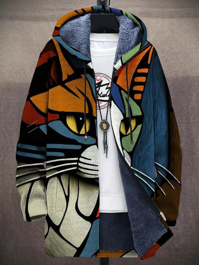 Zara | Opulent Art-Inspired Luxury Cardigan