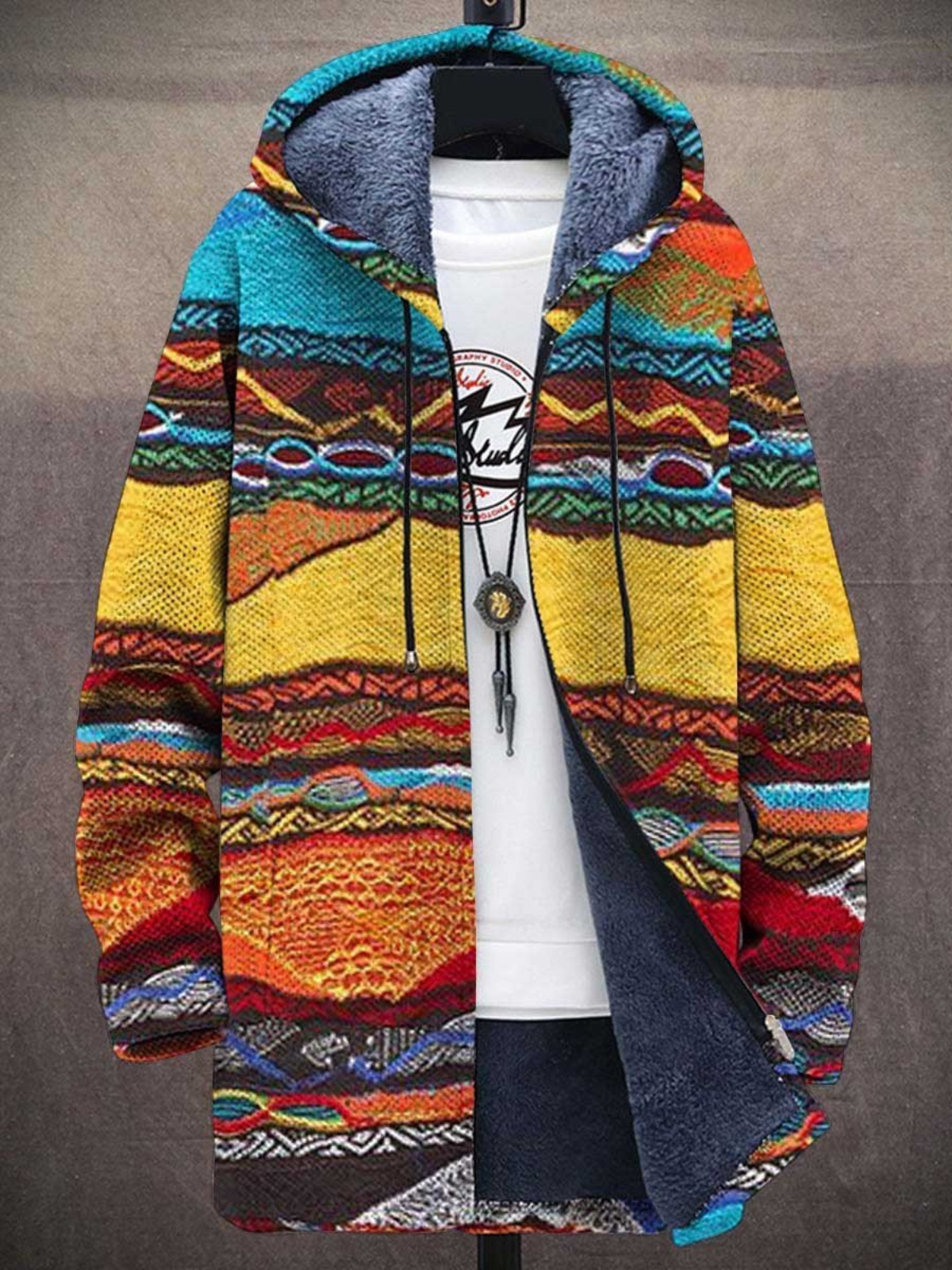 Zara | Opulent Art-Inspired Luxury Cardigan