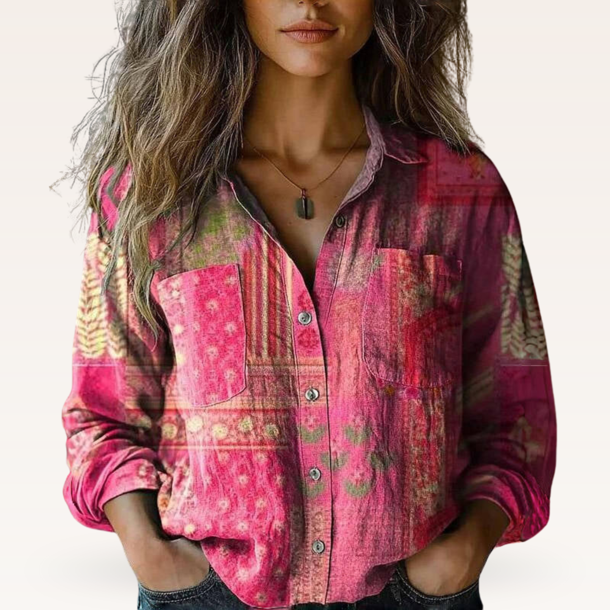 Jolie | Vintage Print Blouse