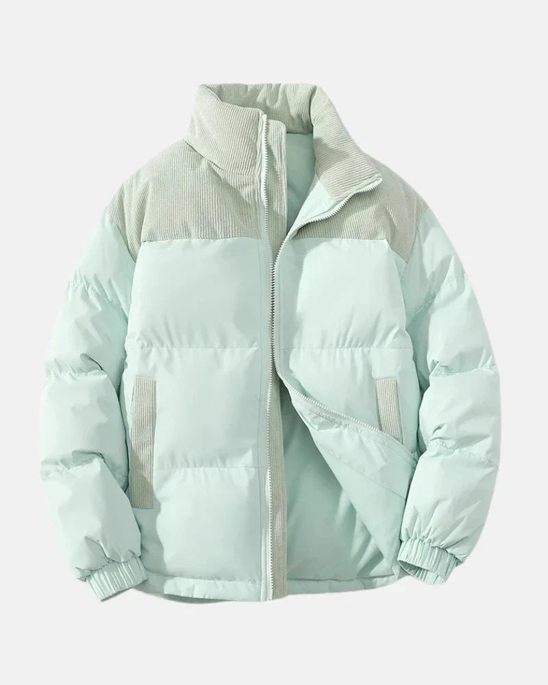 Christian Dune Cord Puffer Jacket