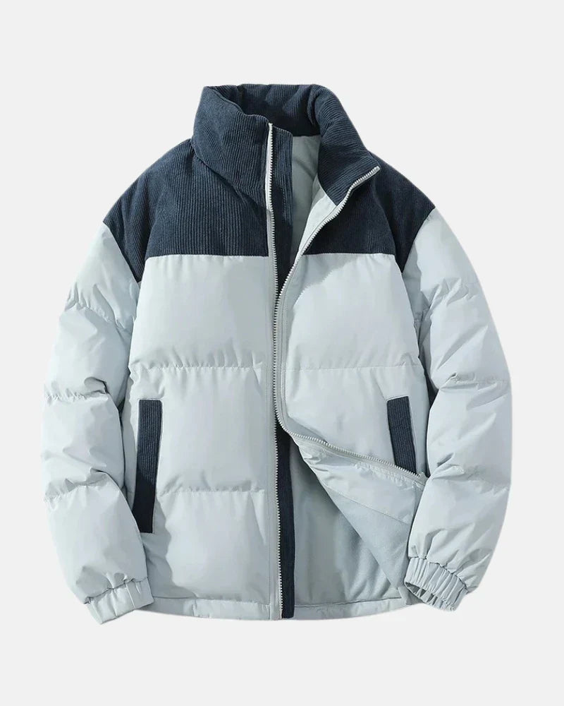 Christian Dune Cord Puffer Jacket