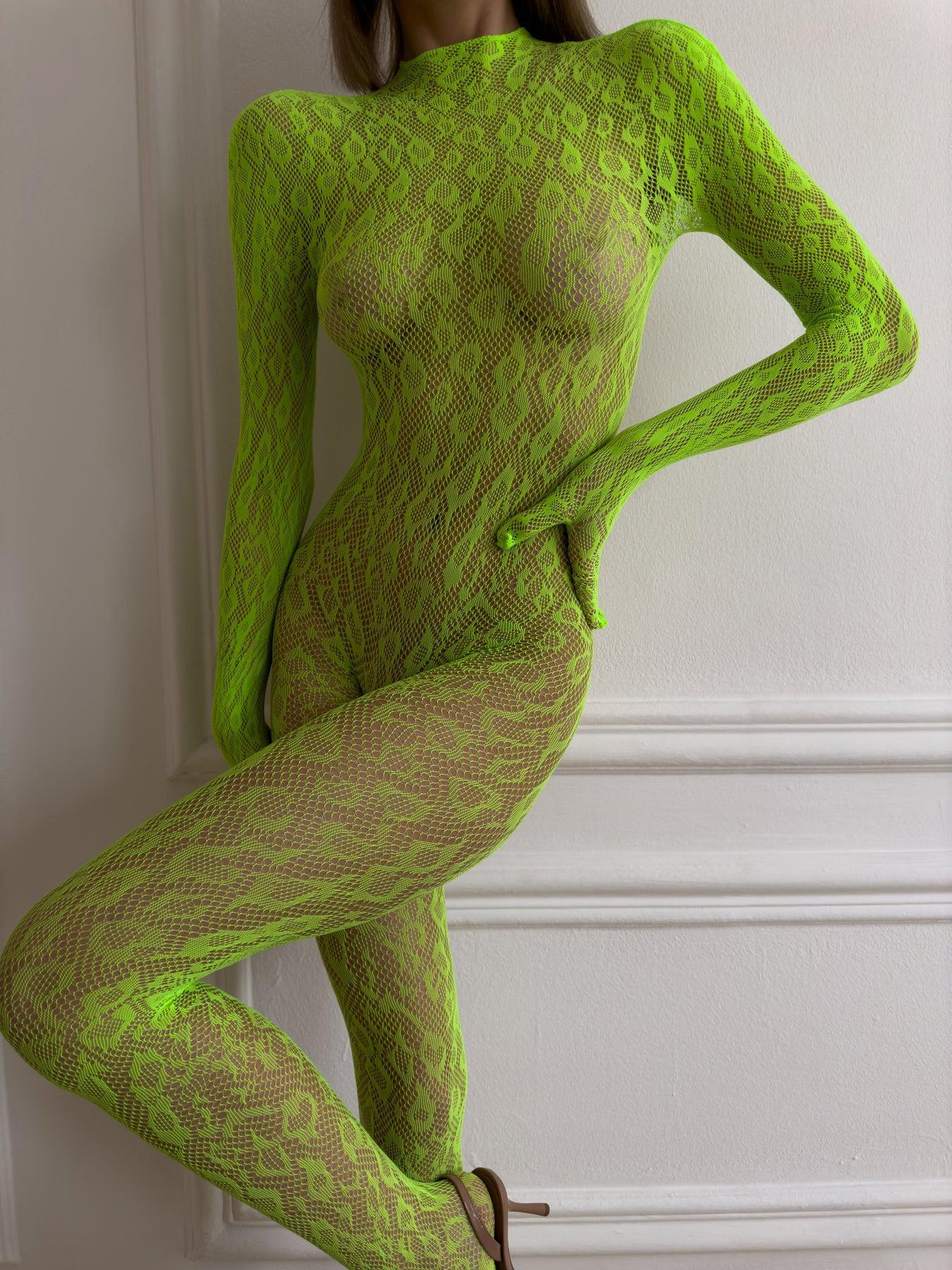 Shamcey - Elegant One Piece Bodystocking Lingerie