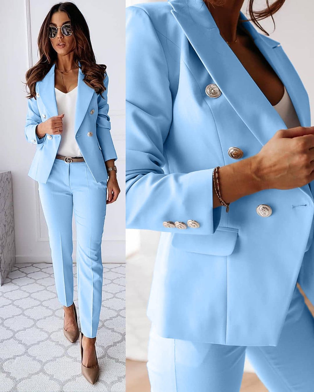 Alessia™ | Elegant Tailored Suit