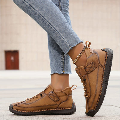 Helen | Leather Ankle Boots