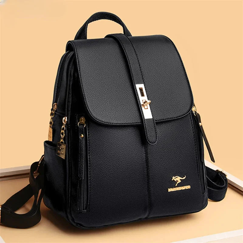 Alisa Leather Backpack