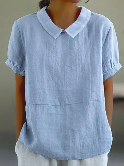 AMALIE | ELEGANT COTTON SHIRT