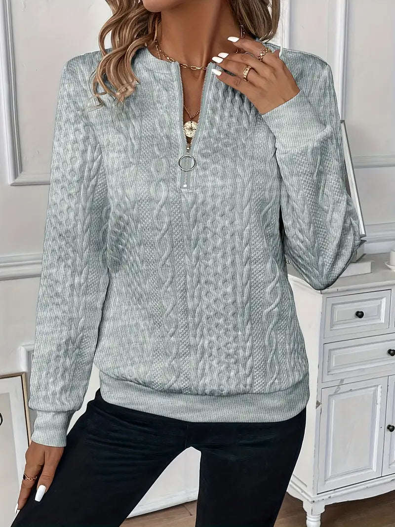 Teddy™ – Elegant Jumper with Zip