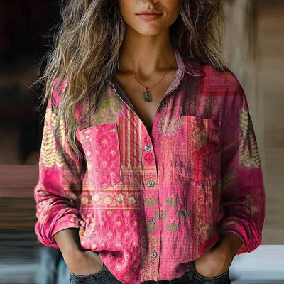 Jolie | Vintage Print Blouse