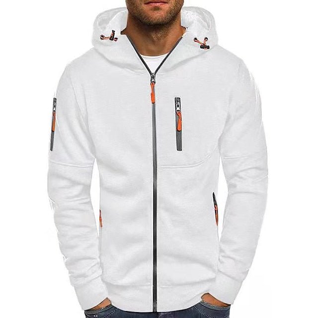 Jaxon | Hooded Zip-Up Jacket