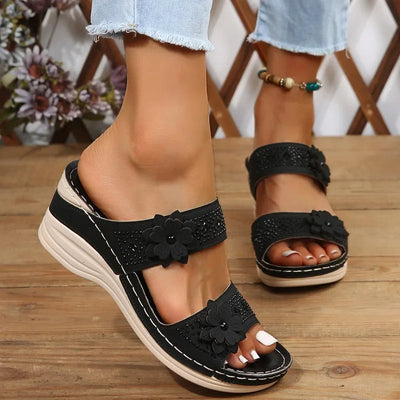 Mia™ - Orthopedic Open Toe Wedge Sandals