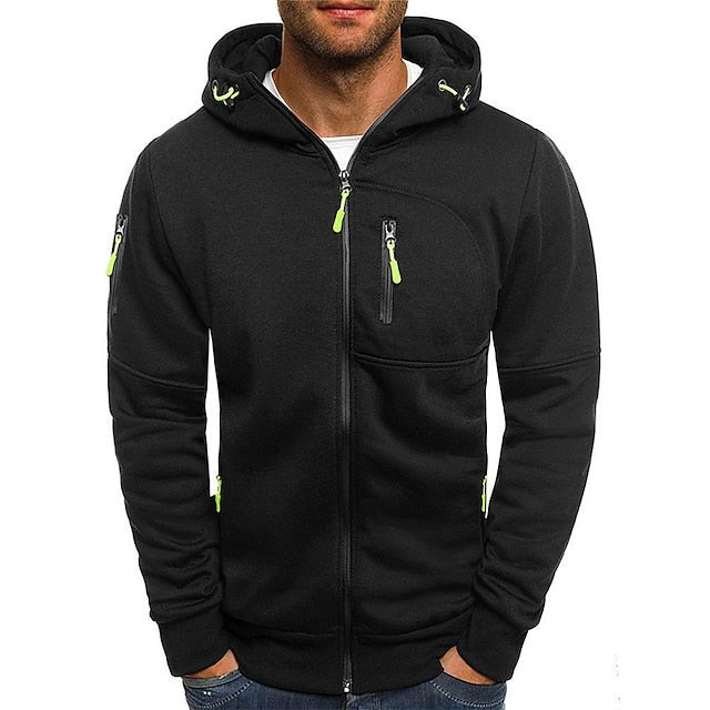 Jaxon | Hooded Zip-Up Jacket