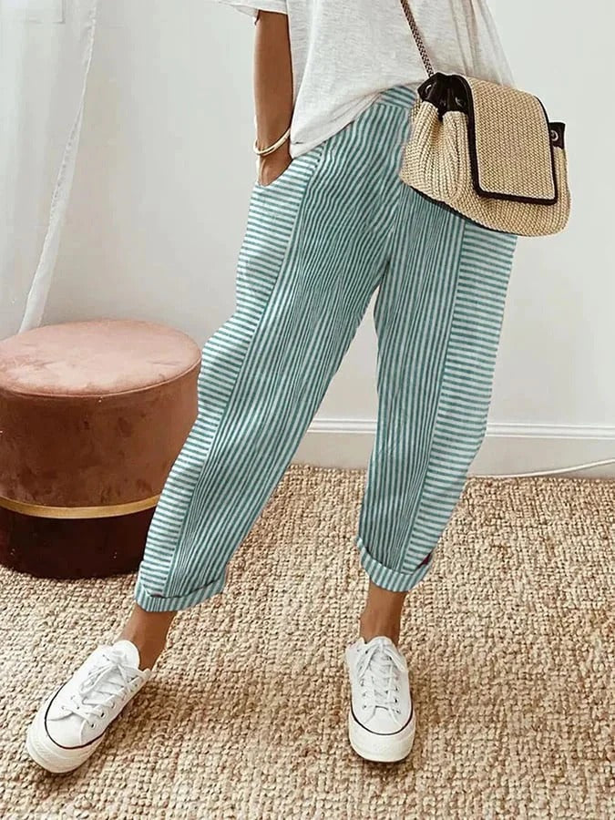 Bea  - Relax Striped Pants