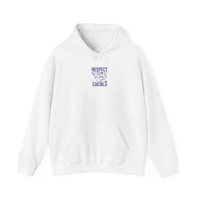 Respect The Locals Shark Hoodie