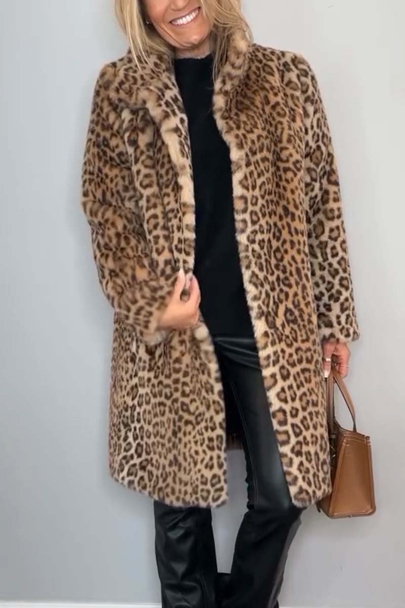 Avoralis | Zyra Leopard Print Coat