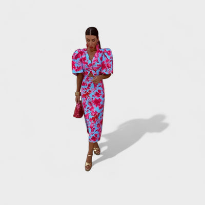 Lily | Vibrant Island Dress