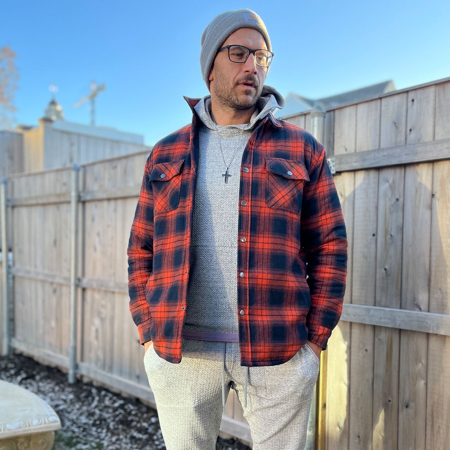 Adem | Robust flannel jacket